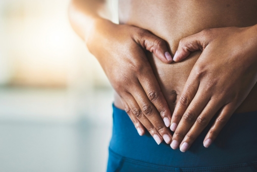 Bauch mit Herz