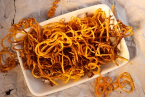 Süßkartoffellocken