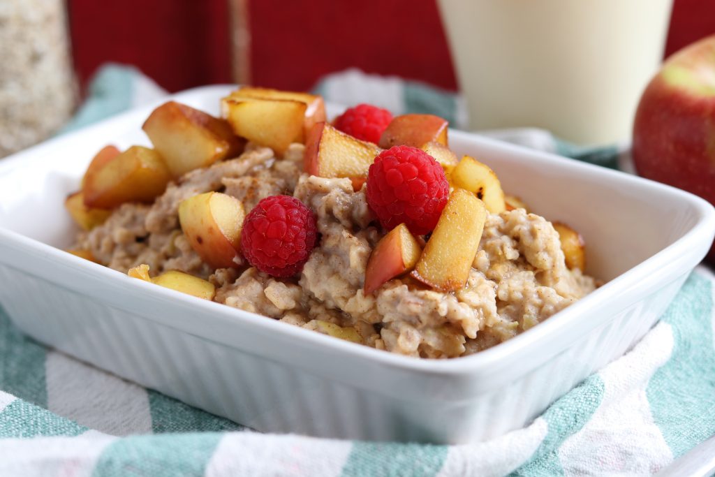 Apfel-Zimt-Porridge