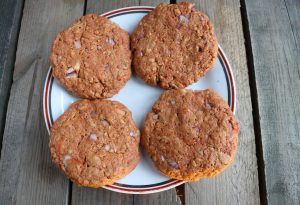 Die rohen Patties