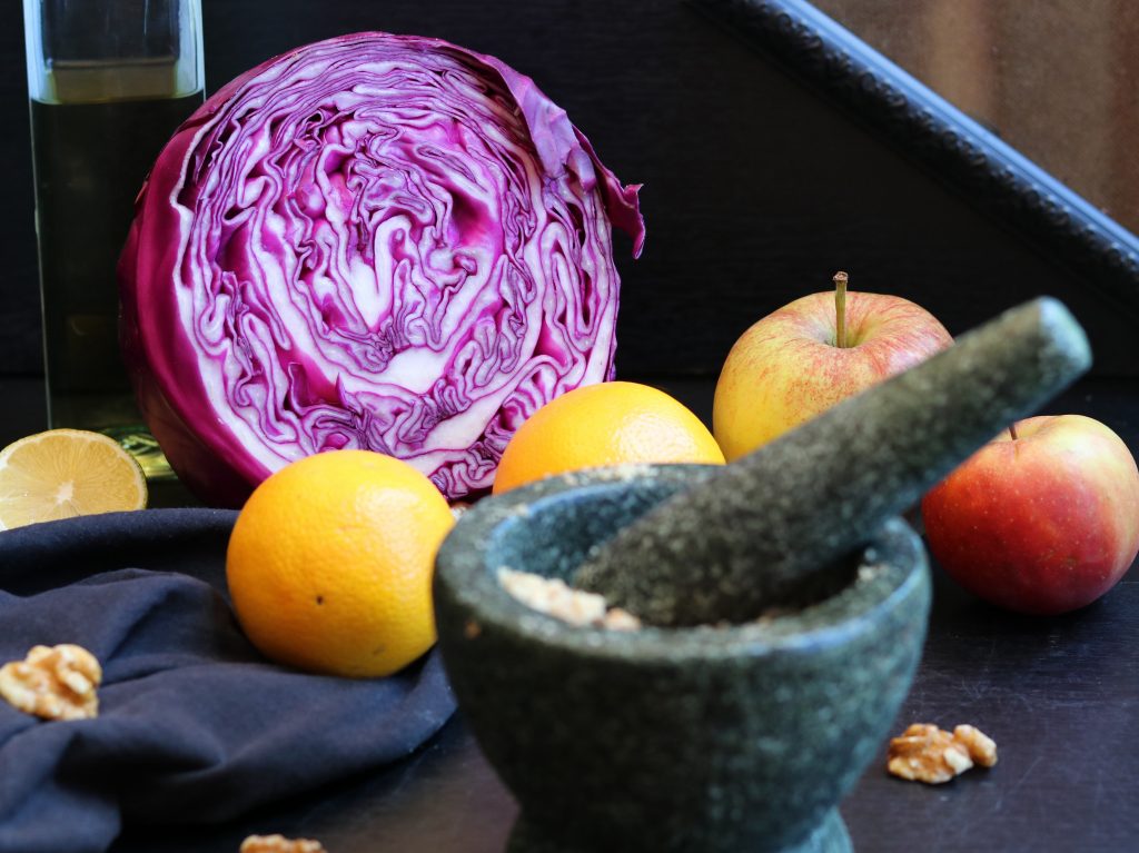 Rotkohl ist ein typisches, heimisches Wintergemüse.