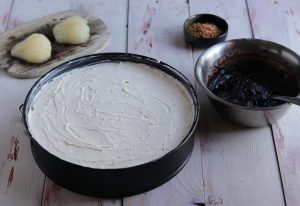 Aufstreichen der Ganache
