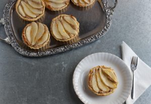 Birnentartletts mit Frangipanecreme