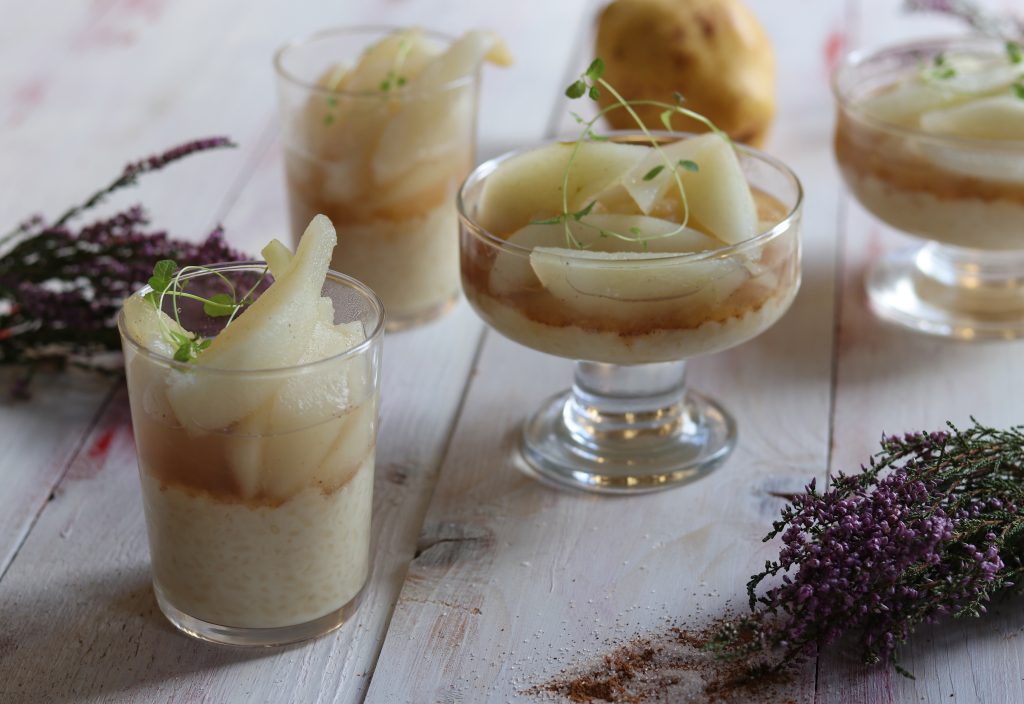 Ein einfacher, schneller, veganer Nachtisch