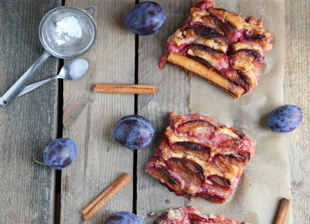 Zwetschenkuchen - der leckerste vegane Blechkuchen