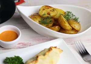 Salt and Vinegar Ofenkartoffeln