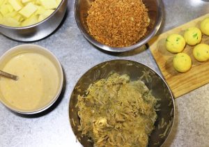 Zubereitung der Nuggets