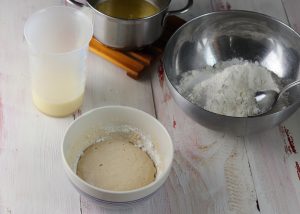 Teigzubereitung