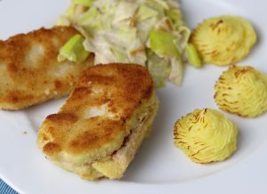 Kohlrabi Cordon Bleu