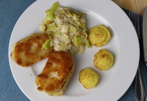 Kohlrabi Cordon Bleu