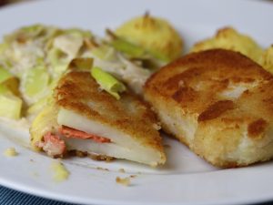 Kohlrabi Cordon Bleu