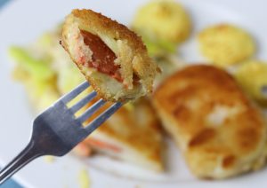Kohlrabi Cordon Bleu