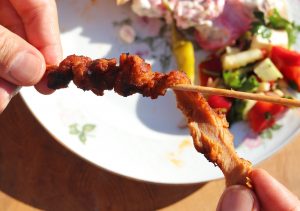 Schön vleischig! Vegane Grillfackeln - dürfen beim BBQ nicht fehlen