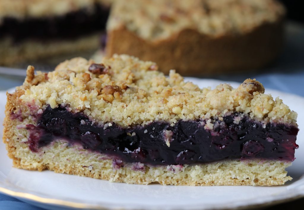 Dieser Blaubeerkuchen ist wunderbar saftig und voller fruchtiger Aromen