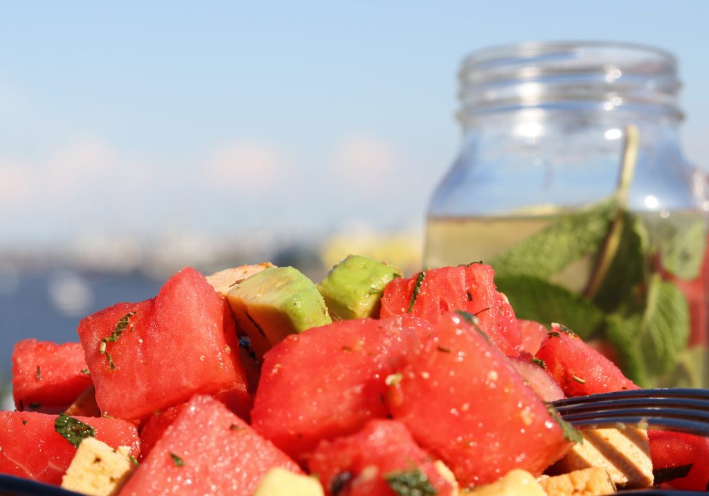 Salat und Sonne