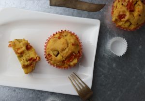 Tomaten-Räuchertofu-Muffins
