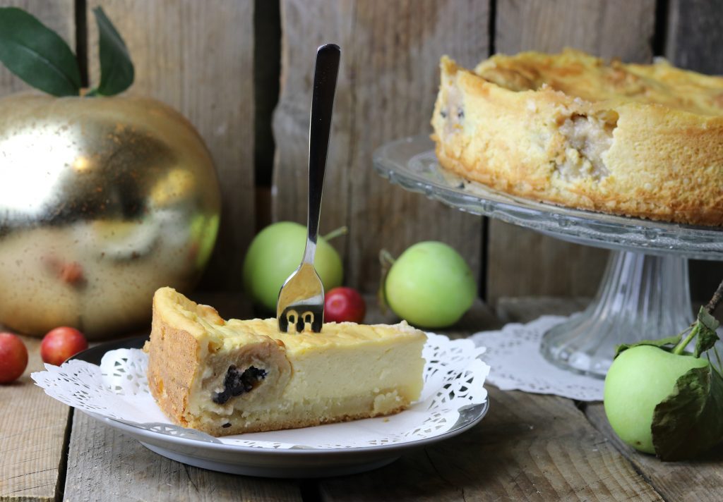 Herbstlich, saisonal, lecker: mein Bratapfelkäsekuchen