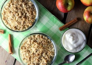 When the pie falls, I eat crumbles!