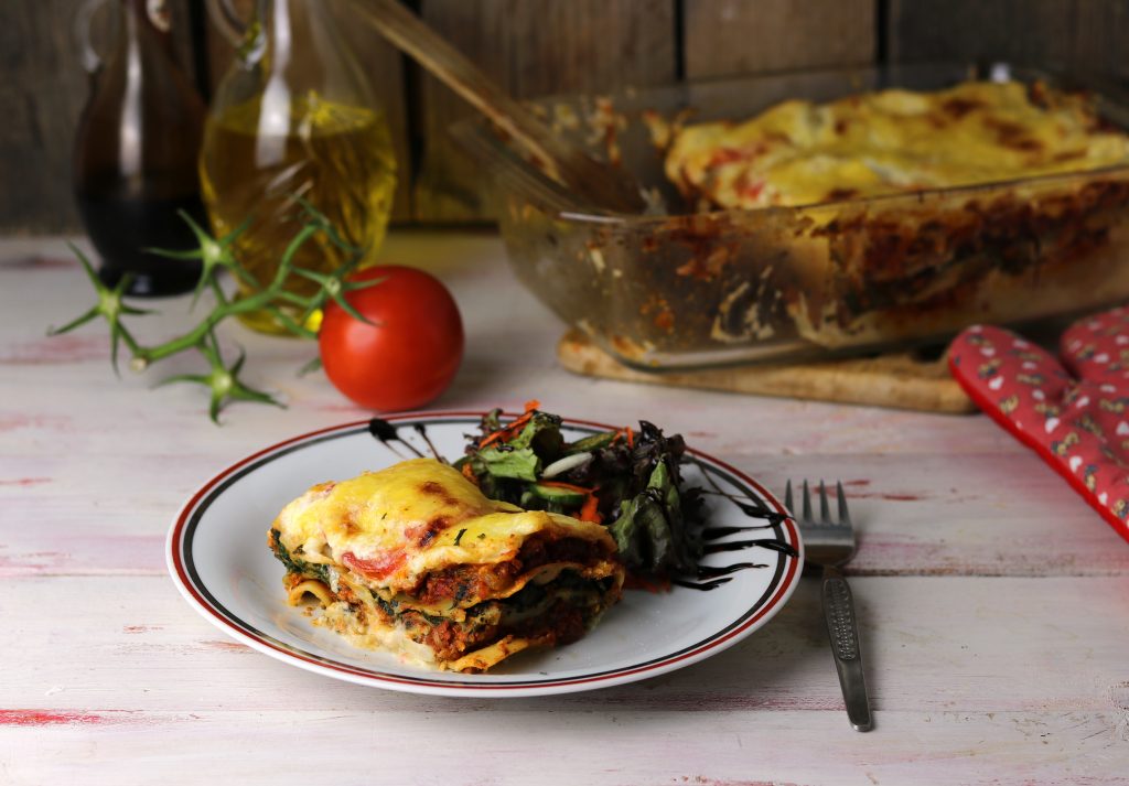 Meine vegane Lasagne ist unglaublich lecker