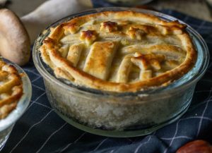 Kräuterseitling-Maronen-Pasteten