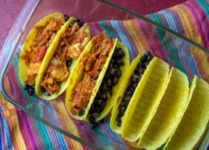 Füllen der Tacos