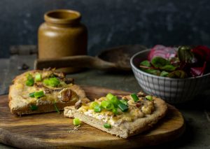 Mit veganem Speck