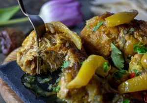 Vegane Hähnchenkeulen
