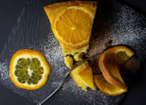 Beschwipster Überkopf-Orangenkuchen