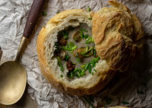 Aromatisch mit Schnittlauch