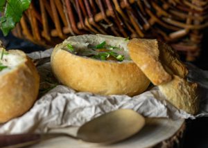 In der Brotbeilage