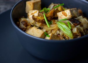 Lecker marinierter Tofu