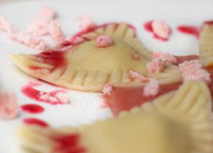 In süßem Ravioliteig