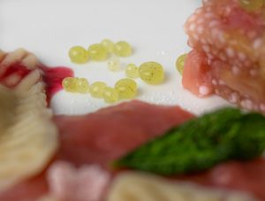 Frische Minz-Limetten-Perlen