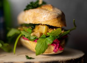 Mit nussigem Rucola