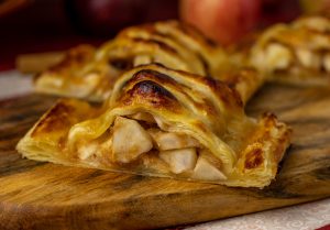 In Blätterteig gebacken