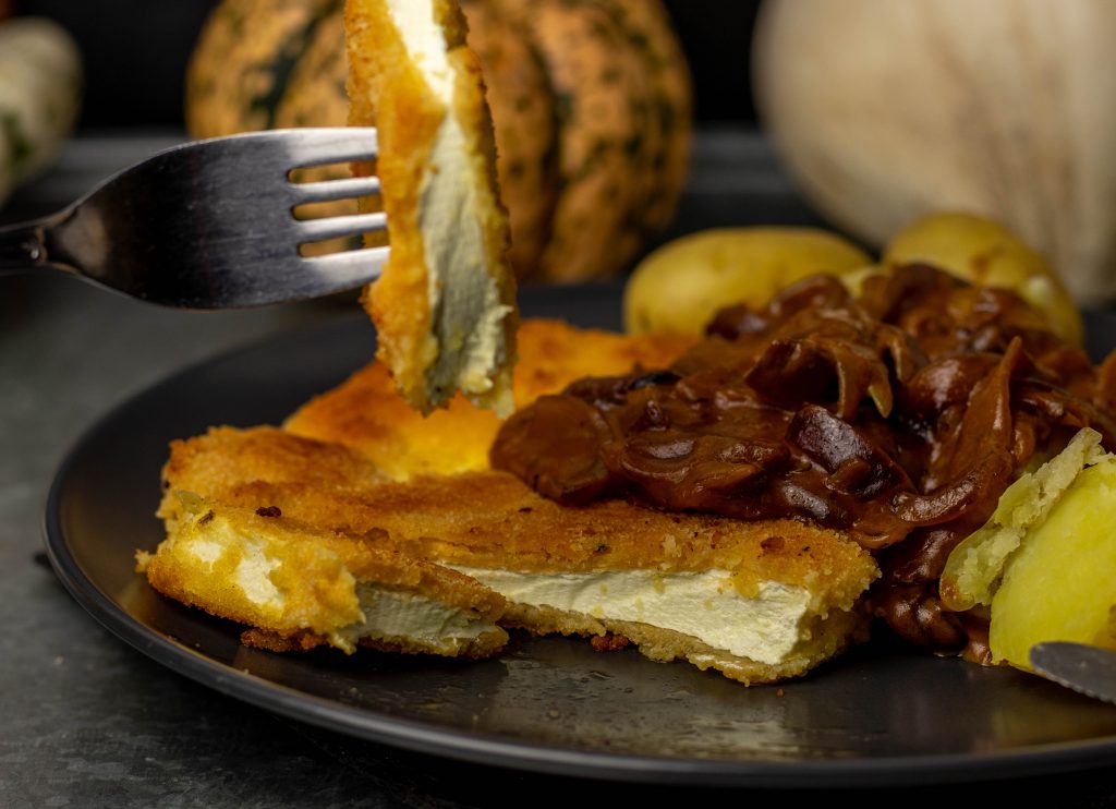 Zartes, weißes, aromatisches Pilzfleisch