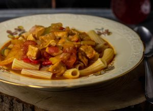 Riesenbovistgulasch, herbstlich lecker