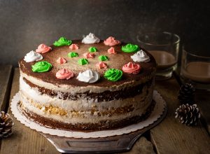 Weihnachtlich dekoriert