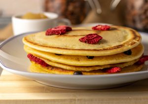 Mungobohnen Pfannkuchen, süße Variante