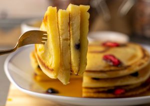 Pfannkuchenteig aus Mungobohnen, glutenfrei