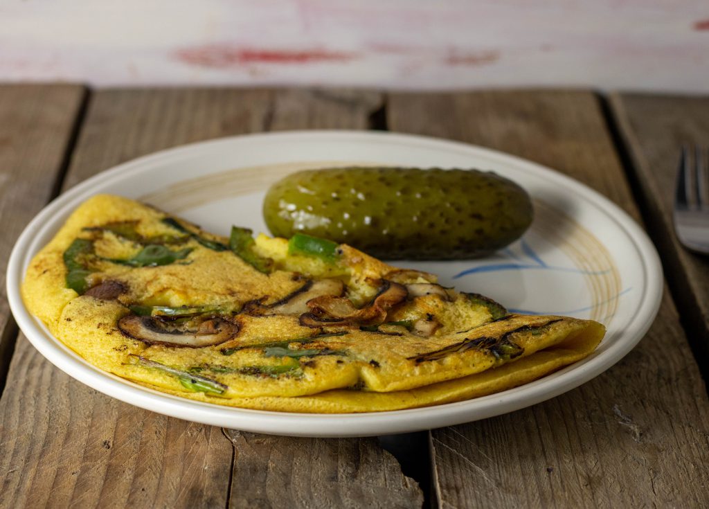 Veganes Omelette, ganz ohne Ei