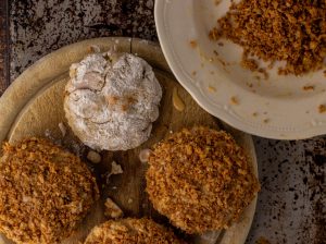 Zubereiten der Jackfruit Patties