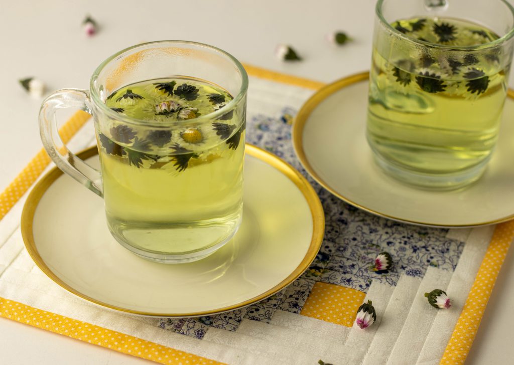 Gänseblümchentee mit mildem Aroma