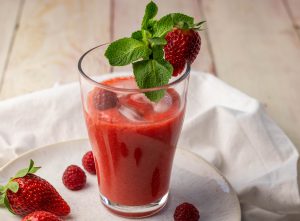 Auch lecker mit etwas frischer Minze