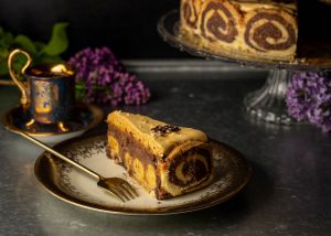 Das Schwarz-Weiß-Gebäck ist lecker und sieht schön aus