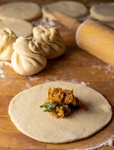 Füllen der Baozi
