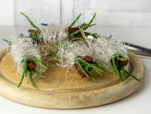 Die rohen Nester vor dem Frittieren