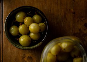 Laktofermentierte Stachelbeeren