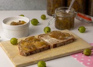 Stachelbeerkonfitüre, extra lecker!
