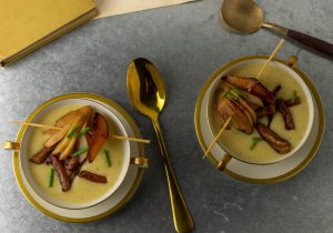 Eine leckere Vorsuppe oder kleine Mahlzeit